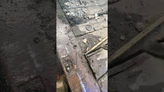 I Share One of My Best Tips Removing Trailer Decking Boards 🪵 deck boards demo [upl. by Rob451]