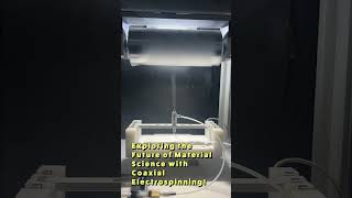 Coaxial Electrospinning Video MaterialSceince electrospinning chemicalengineering science [upl. by Bilat249]