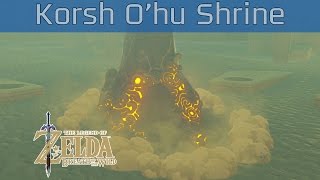 The Legend of Zelda Breath of the Wild  Korsh Ohu Shrine Walkthrough HD 1080P [upl. by Enyrhtac]