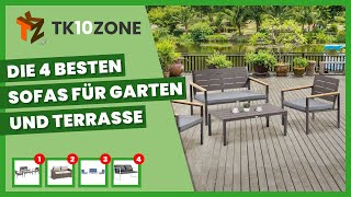 Die 4 besten ZweisitzerSofas für Garten und Terrasse [upl. by Ehling776]