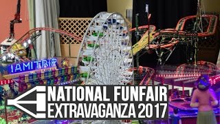 Churchdown Funfair Extravaganza amp Model Show 2017 [upl. by Rebmaed]