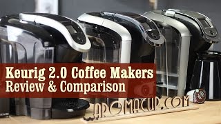 Keurig 20 Coffee Makers with Carafe  Review amp Comparison  K300 vs K400 vs K500 Series [upl. by Adnol]