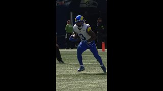 Cam Akers rushes for a 12yard Gain vs Seattle Seahawks [upl. by Cudlip903]