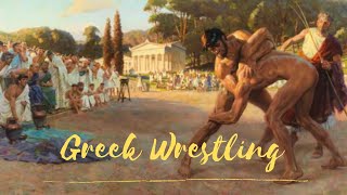 Ancient Greek Wrestling Palé πάλη [upl. by Eicyal]