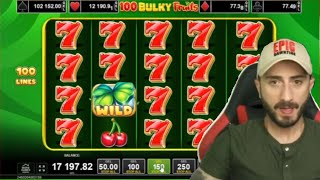 40 Bulky Fruit  100 000 ლარიანი შვიდიანები  🔥 [upl. by Seessel]