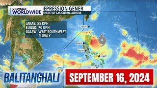 Balitanghali Express September 16 2024 [upl. by Yelekalb]