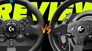 Which one to get Logitech G923 vs Thrustmaster T300RS [upl. by Oilalue]