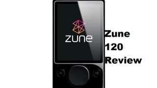 Zune 120gb Review [upl. by Atinauj]