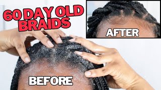 How to Refresh and Wash Knotless Box Braids [upl. by Anifur]