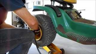 Adding Tubes to John Deere Tires Without Removing Wheels [upl. by Oringas817]