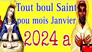 tout Boul Saint mois Janvier 2024 mariage loto5chif loto3chif krazebanknumero [upl. by Eural701]