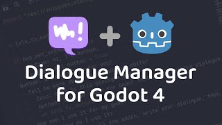 Dialogue Manager addon for Godot 4 [upl. by Ahseena]