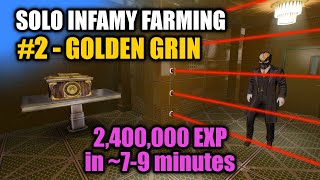 Solo Infamy Farming  Best Heists 2  Golden Grin Casino  PAYDAY2 Solo XP Guide [upl. by Porche]