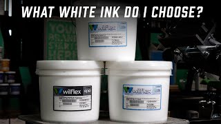 Amazing Bright Tiger Bolt White amp Polywhite LC Which Wilflex White Ink is Right for You [upl. by Gelhar]