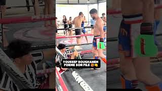 Youssef Boughanem forme son fils à la dure en Sparring 🥵👊 [upl. by Leahcimnoj]