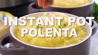 Instant Pot Polenta Recipe [upl. by Lyrak194]