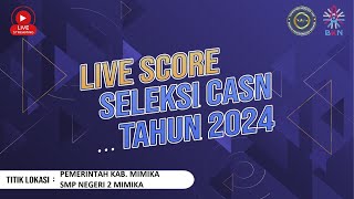 LIVE SCORE Sesi 1 sd 4 Tilok SMP Negeri 2 Mimika  Pemerintah Kab Mimika  Selasa 29 Oktober 2024 [upl. by Llednol]