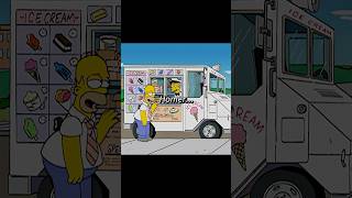 Homer became an icecream man😳 [upl. by Ravo44]