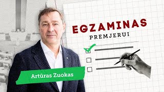 „Egzaminas premjerui“ AZuokas įsitikinęs – šiandien proto poreikis politikoj nėra pats didžiausias [upl. by Ibob426]