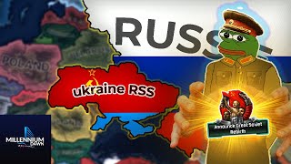 Et si lukraine soviétique revenais en 2000  HOI4fr [upl. by Aihsatal]