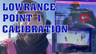 LOWRANCE POINT 1 CALIBRATION  HDS Gen 2 Carbon Elite7 HDS Live amp HDS Pro Easy to Do [upl. by Ahseyt490]