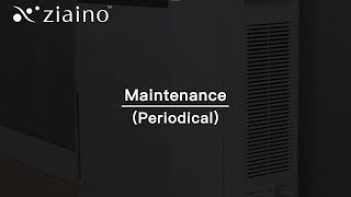 Maintenance Instruction Maintenance  Panasonic ziaino Air Treatment Unit [upl. by Joliet]