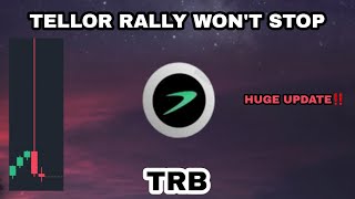 TRB COIN RALLY WONT STOP IN 2024‼️ TELLOR HUGE UPDATE❗ TRB CRYPTO HAS JUST COLLAPSED AFTER EXPLODE❓ [upl. by Laurin]