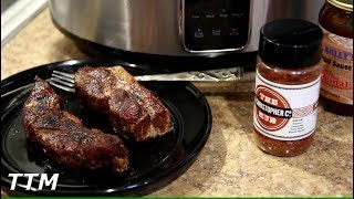 Country Style Ribs Slow Cooker [upl. by Jahdol176]