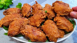 The Best Fried Chicken Wings Youll Ever Make You will be addicted 🔥😲 2 RECIPES [upl. by Retsub]