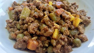 EASY MINCED BEEF RECIPE l GINILING NA BAKA  l Tita Wilms Cooking [upl. by Guido]