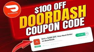 Doordash Coupon Codes  I Got 100 OFF Doordash Coupon Codes for Free 2024 [upl. by Larrad118]