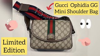 Gucci Limited Edition Ophidia GG Mini Shoulder Bag [upl. by Lleret]