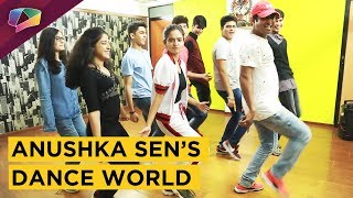 Anushka Sen Gives A Glimpse Of Her Crazy Dance World  Exclusive Interview [upl. by Furnary264]