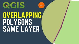 QGIS  How to correct the geometry of overlapping polygons in the same layer [upl. by Tibbitts]