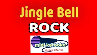 JINGLE BELL ROCK  karaoke [upl. by Avitzur49]