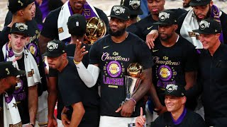 2020 NBA Finals MVP LeBron James GOAT [upl. by Mona]