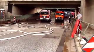 Unwetter über Hamburg  Feuerwehren im Dauereinsatz 060611 HauptVideo [upl. by Cheffetz632]