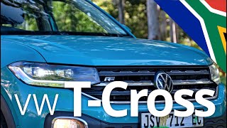 Video Review 2021 Volkswagen TCross 10 TSi 70kW Comfortline [upl. by Sokram]