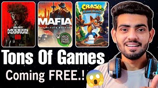 Tons of Games Coming FREE😍  Hurry Up🔥  Xbox Gamepass Offer😱 [upl. by Axela]