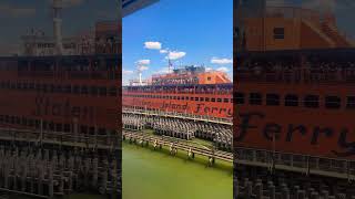 Staten Island Ferry arriving Staten Island New York [upl. by Notla916]