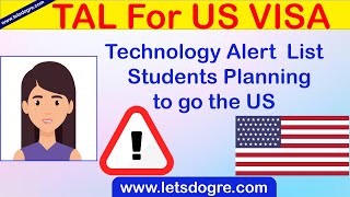 Technology Alert List TAL  What is 221g VISA Refusal  US visa 221g administrative processing [upl. by Jack402]