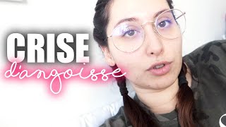 Grosse crise dangoisse  Vlog [upl. by Zsamot]