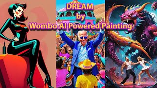 DREAM by Wombo AI Powered Painting [upl. by Conney]