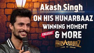 Hunarbaaz Winner Akash Singh On His Winning Moment Bharti HarshRelationship With Parineeti amp More [upl. by Ennaegroeg]