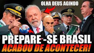 AO VIVO ERA ISSO QUE OS MILITARES QUERIAM ESCONDER DO POVO BRASILEIRO AS MASCARAS CAIRAM [upl. by Hannahc810]