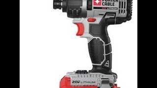 PorterCable 20V 14quot Impact Driver  PCCK640LB [upl. by Chloris]