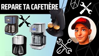 Comment réparer une cafetière à filtre [upl. by Euqinomad]