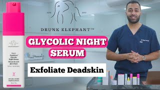 Transform Your Skin Overnight Drunk Elephants Framboos Glycolic Night Serum  Dr Somji Reviews [upl. by Abbott134]