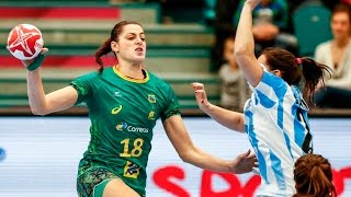 Melhores lances da 1ª fase do mundial de handebol feminino  HD [upl. by Vona]