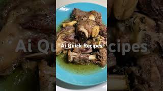 Lamb Shanks Easy Turkish Recipe food [upl. by Ais]